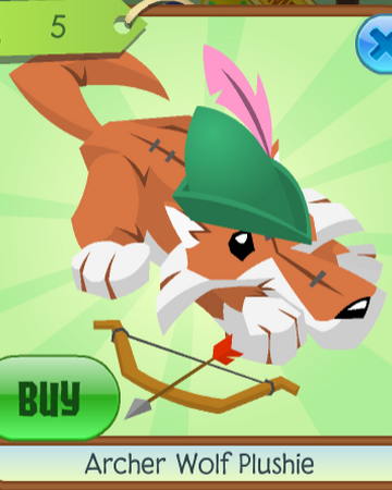 animal jam wolf plush