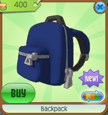 Pet Backpack, Animal Jam Classic Wiki