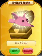 Meet-Cosmo Raccoon Rare-Fox-Hat Pink