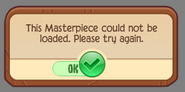 The pop-up when attempting to load a masterpiece that was saved prior to 2017