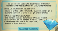 The page about Diamonds in the Jamaa Journal