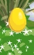 After an egg is found and clicked, it seems to rise into the air, trailing stars after it, then hovers and fades.
