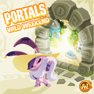 An advertisement for the Portals sale in The Daily Explorer.