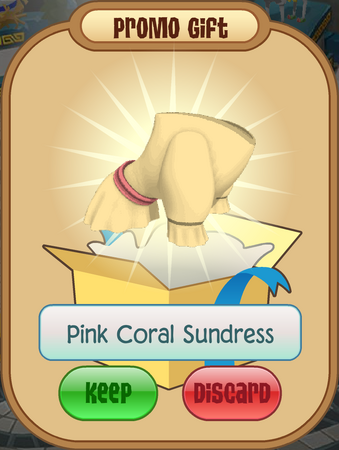 Pink Coral Sundress | Animal Jam Classic Wiki | Fandom