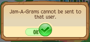 When a Jammer's username is changed, their old Jam-A-Grams cannot be replied to.