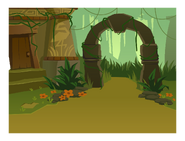Background 3, Lost Temple of Zios