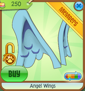 Angel-Wings Blue Shop