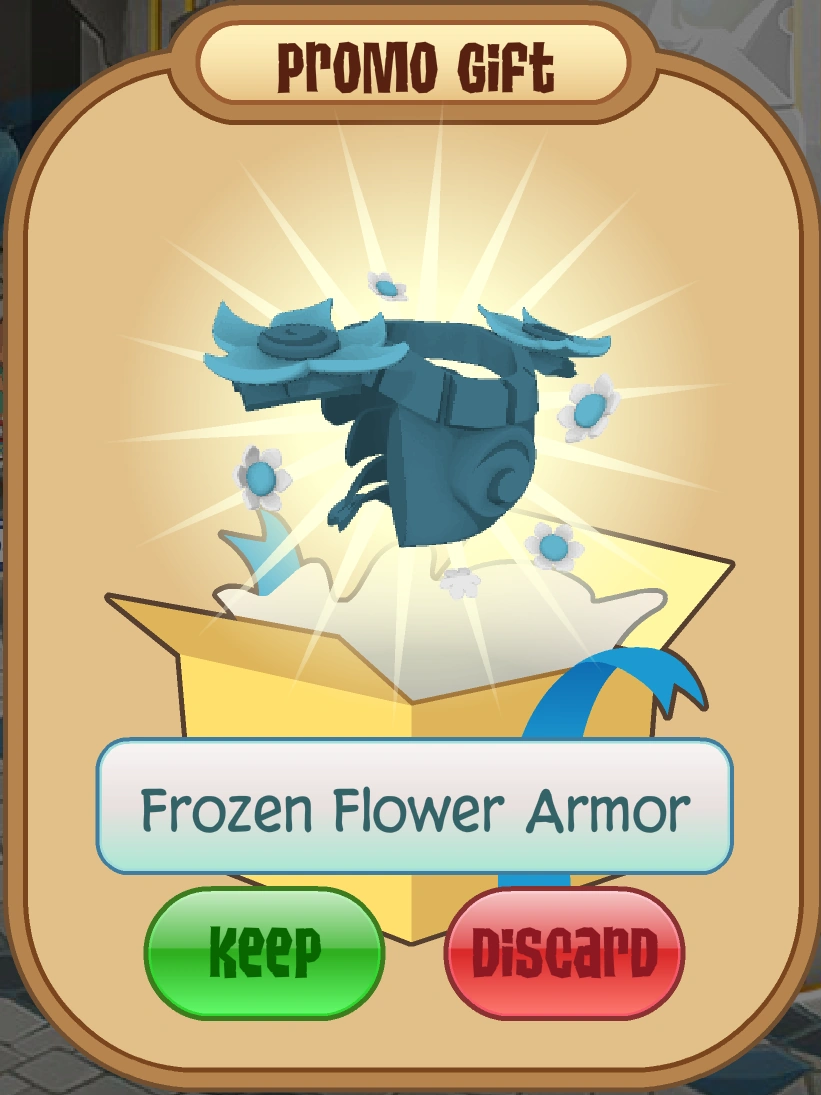 Frozen Flower Armor Animal Jam Classic Wiki Fandom