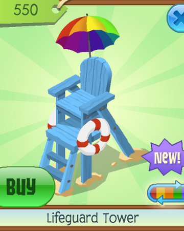Lifeguard Tower Animal Jam Classic Wiki Fandom