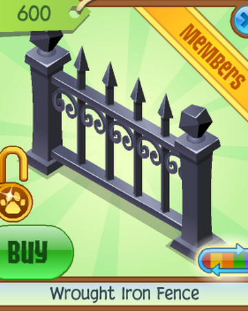 Wrought Iron Fence Animal Jam Classic Wiki Fandom - what is the current meta in the roblox game fencing