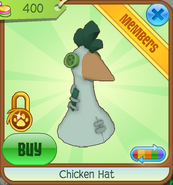 Chicken hat 5