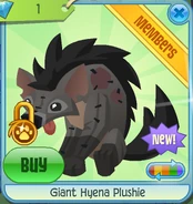 Giant Hyena Plushie | Animal Jam Classic Wiki | Fandom