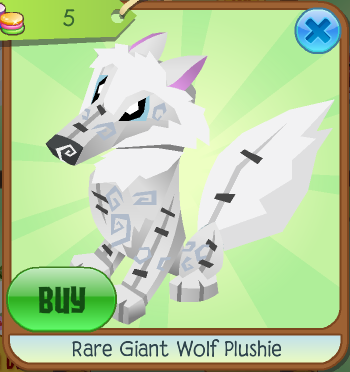 animal jam wolf plush