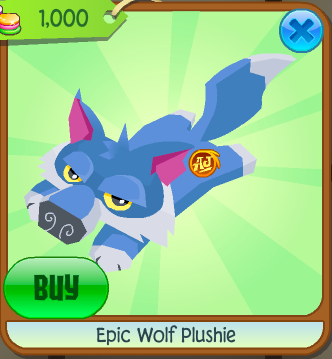 Epic Wolf Plushie | Animal Jam Classic Wiki | Fandom