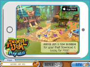 An advertisement for the Play Wild mobile game