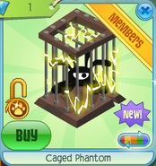 Caged Phantom square yellow