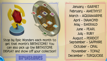 Pet birthstones store