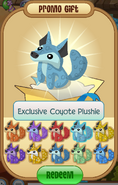 Exclusive coyote plushie 4