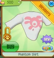 Phantom Shirt | Animal Jam Classic Wiki | Fandom