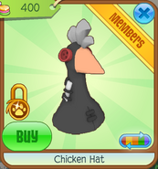 Chicken hat 4