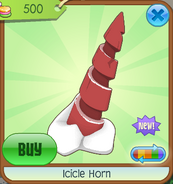 JMC Icicle Horn red