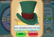 Member-Spin-Gift Rare-Jamaaliday-Fancy-Top-Hat