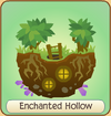 Enchanted hollow icon