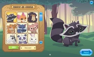 Raccoon on aj.png (176 KB) The animal creation screen for a racoon