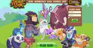 The 3rd Animal jam home page