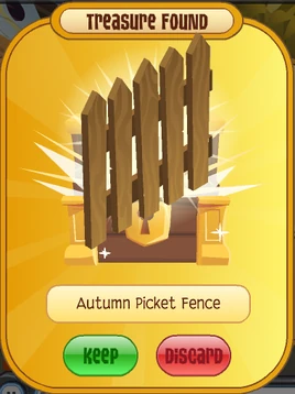 Autumn Picket Fence