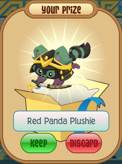 Red panda plushie aj clearance