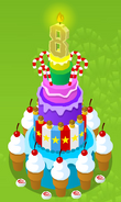 8th Birthday Cake click5