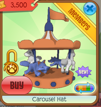 Carousel Hat orange 2017