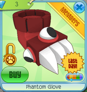 Diamond-Shop Phantom-Glove red