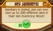 Hey Jammers 200 Dens