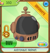 Shop Astronaut-Helmet Black