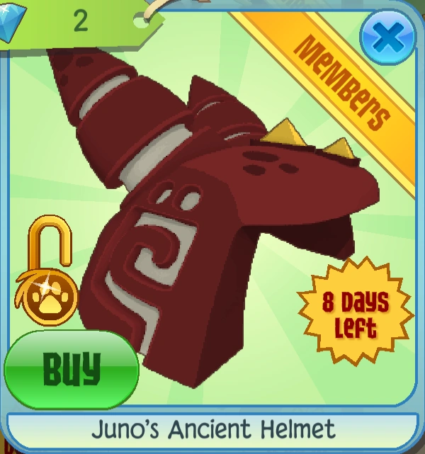 Juno's Ancient Helmet Animal Jam Classic Wiki Fandom