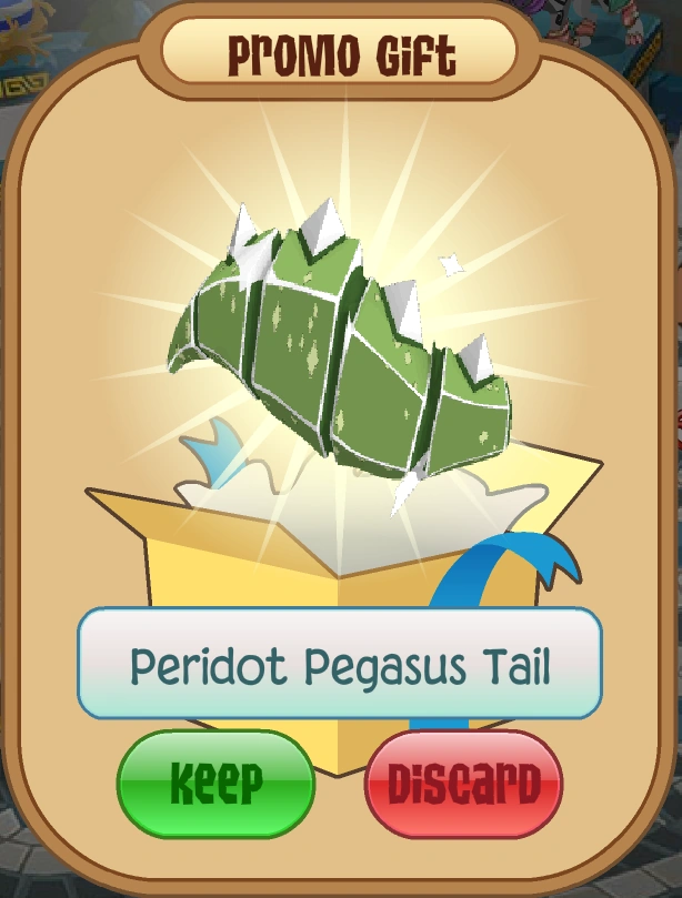 Peridot Pegasus Tail Animal Jam Classic Wiki Fandom