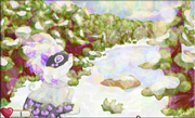 Paintedfeatherss's snowy forest.png