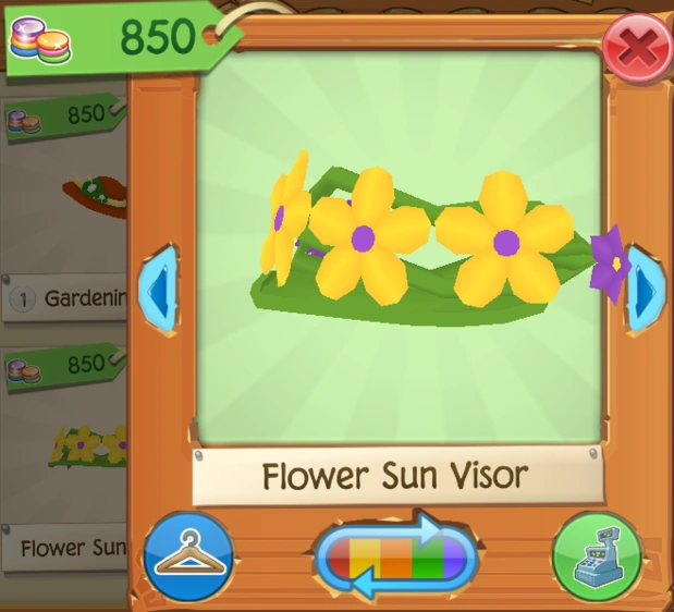 Flower Sun Visor Ajplaywild Wiki Fandom