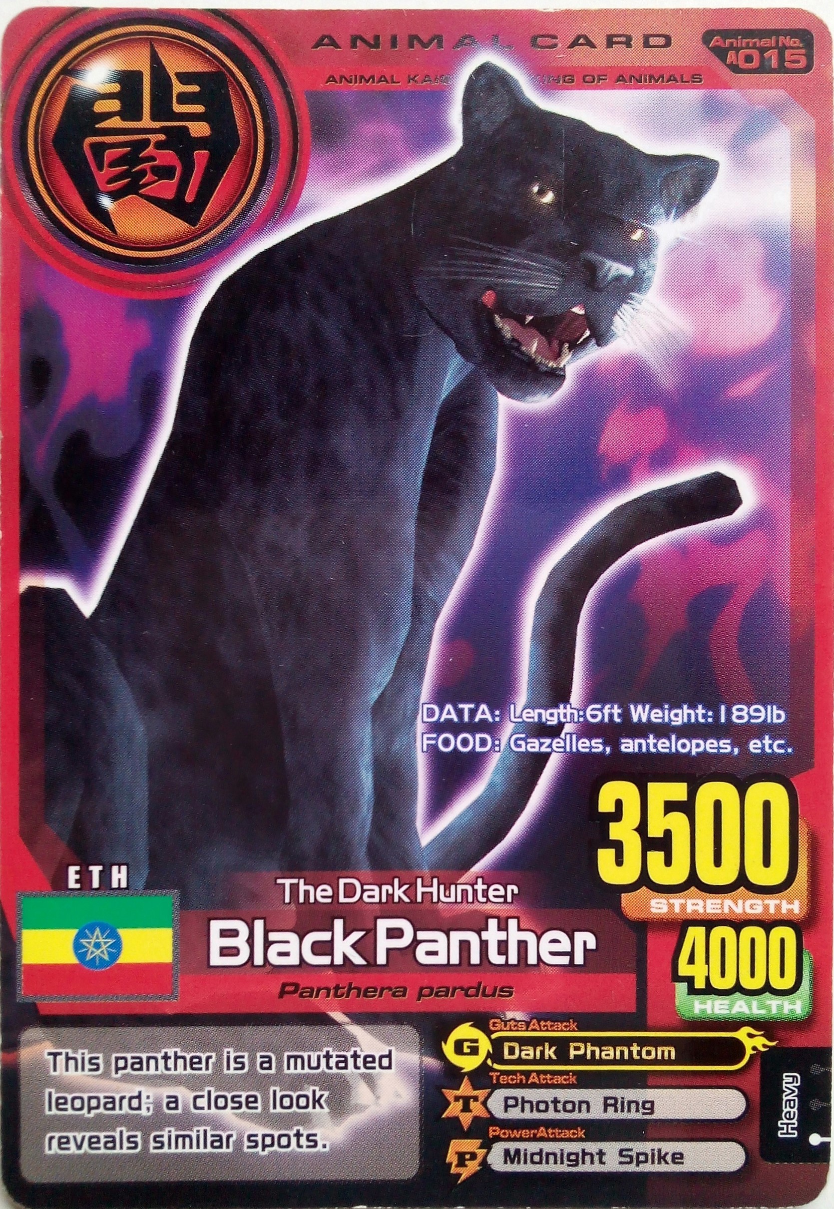 black panther attack