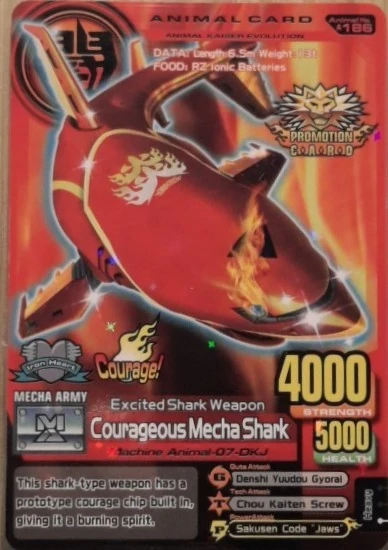 Courageous Mecha Shark | Animal Kaiser Wiki | Fandom