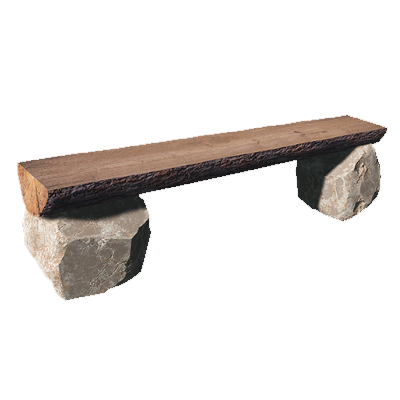 Long Rustic Bench Animallica Wiki Fandom