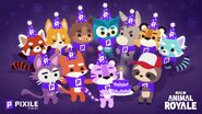 BIRTHDAY Coupon Code Werbegrafik (Super Animal Royales 1. Geburtstag)