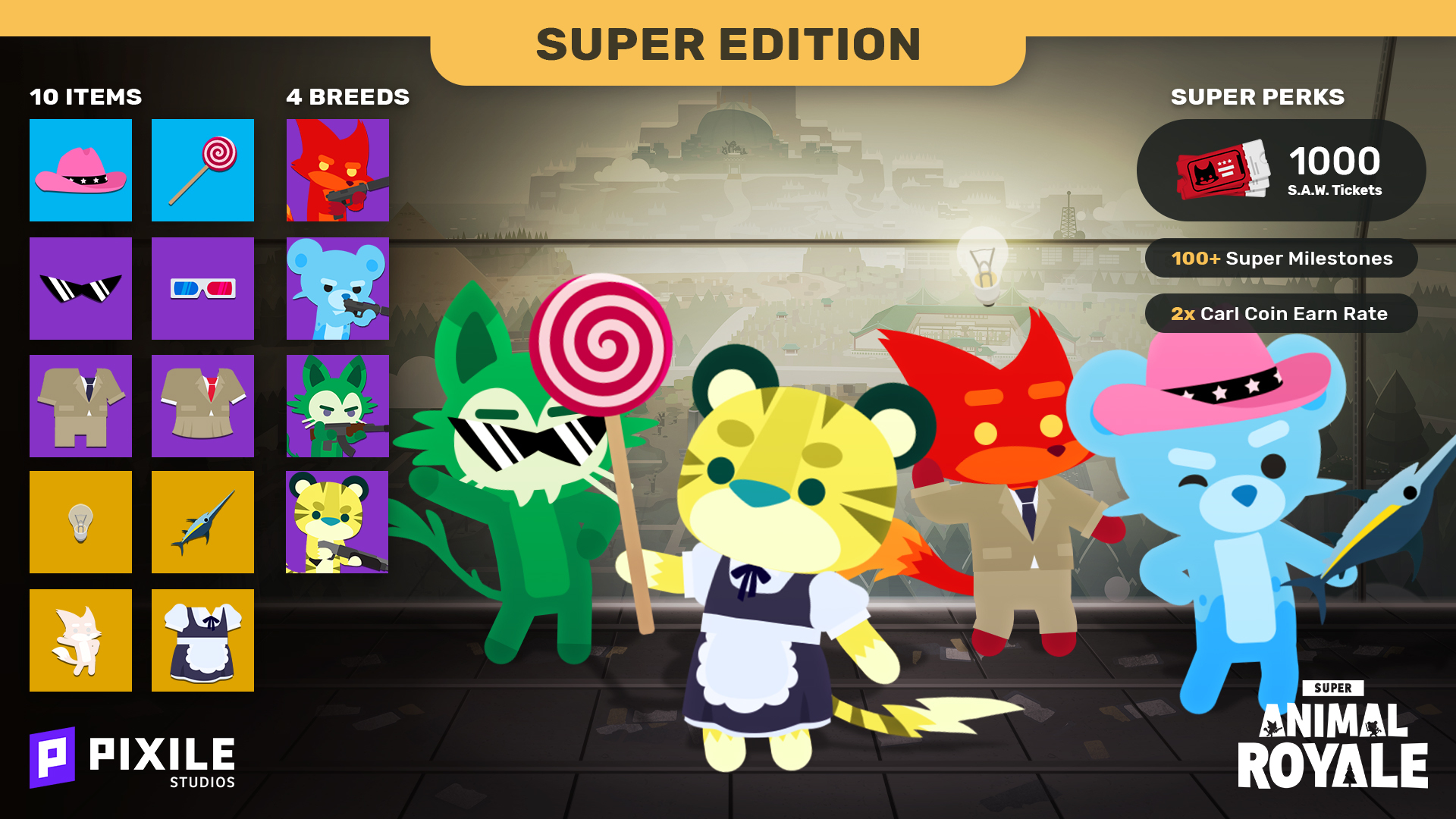 Super Edition - Official Super Animal Royale Wiki