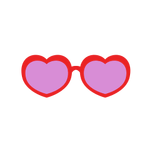 心形眼鏡