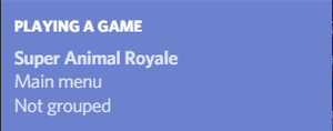 Discord game status correct