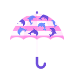 Dolphin Umbrella