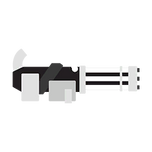 Minigun (weiß)