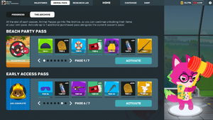 Archive system super animal passes